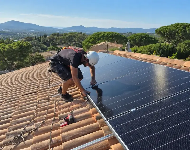 Installateur panneaux solaires Landujan — pose photovoltaïque sur toiture